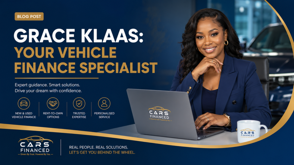 Grace Klaas: Your Vehicle Finance Specialist